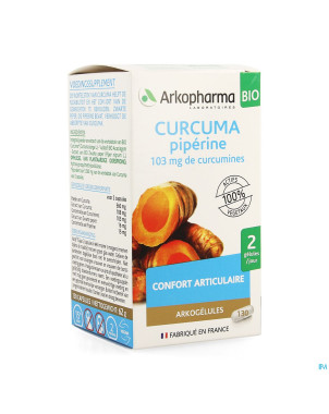 Arkogelules curcuma bio    caps 130