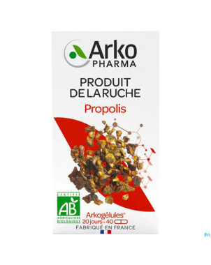 Arkogelules propolis bio caps 40
