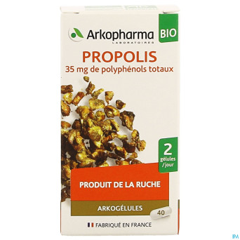 Arkogelules propolis bio caps 40