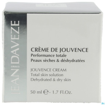 Jean d'aveze creme jouvence peaux seches 50ml