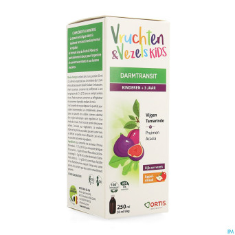 Ortis fruits & fibres kid's sirop    250ml