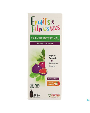 Ortis fruits & fibres kid's sirop    250ml