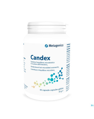 Candex pot caps 45 22361 metagenics