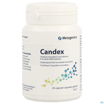 Candex pot caps 45 22361 metagenics