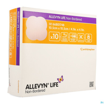 Allevyn life non bordered 10,5x10,5cm  10 66801748