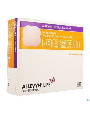 Allevyn life non bordered 10,5x10,5cm  10 66801748