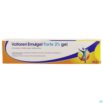 Voltaren emulgel forte 2% pi pharma gel 180g pip