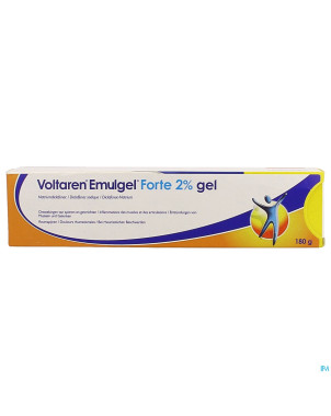 Voltaren emulgel forte 2% pi pharma gel 180g pip