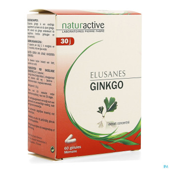 Elusanes ginkgo  blister caps 60 nf