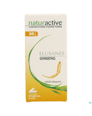 Elusanes ginseng caps 60