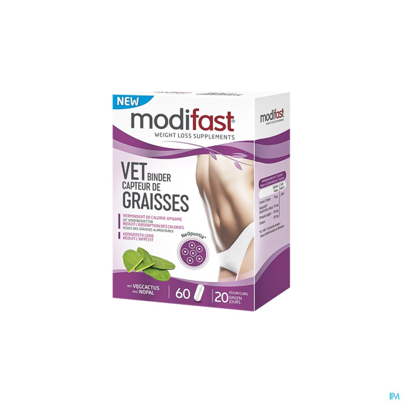 Modifast capteur graisses   caps 60
