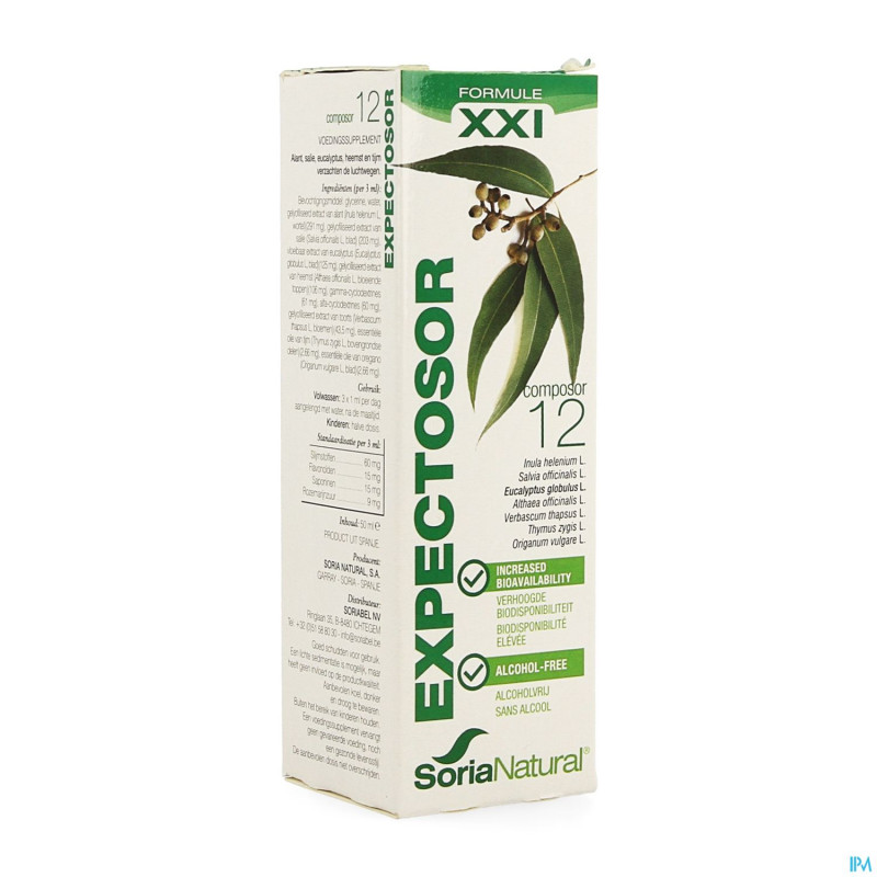 Soria composor n12 expectosor xxi    50ml