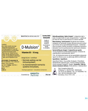 D-mulsion    gutt 29,6ml nf