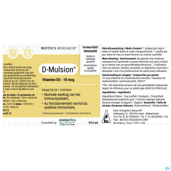 D-mulsion    gutt 29,6ml nf