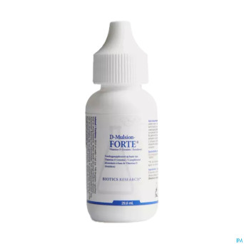 D-mulsion forte    gutt 29,6ml remplace 3366077