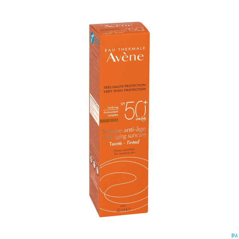 Avene sol spf50+  creme a/age teinte 50ml