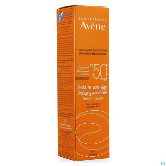 Avene sol spf50+  creme a/age teinte 50ml