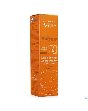 Avene sol spf50+  creme a/age teinte 50ml