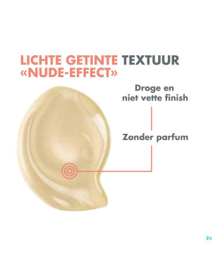 Avene sol spf50+  creme a/age teinte 50ml