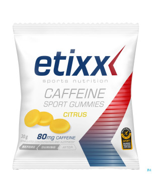 Etixx caffeine sport gummies    30g