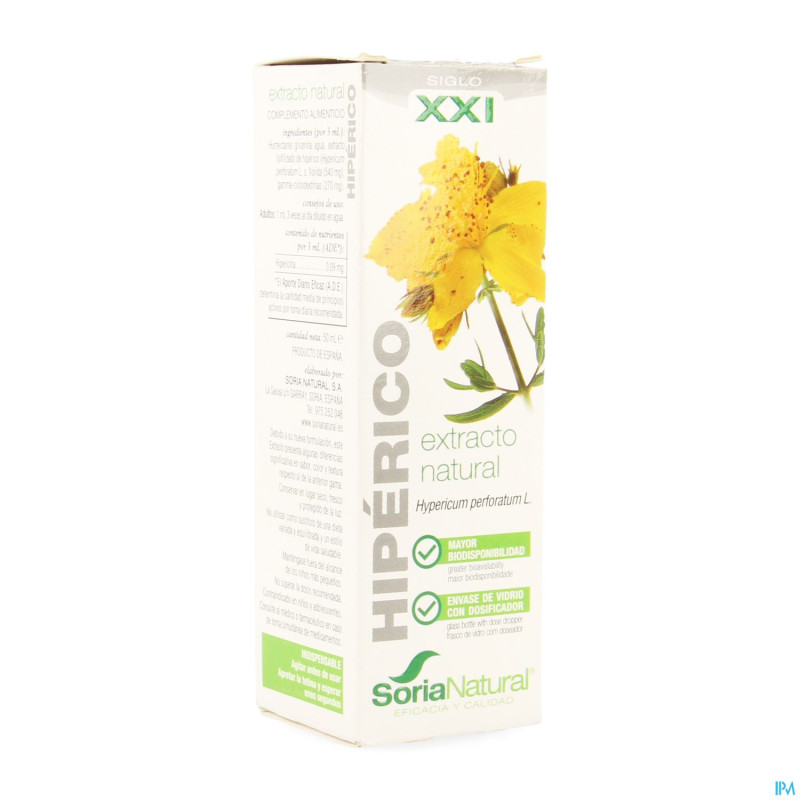 Soria hypericum perforatum xxi    extr.glyc 50ml