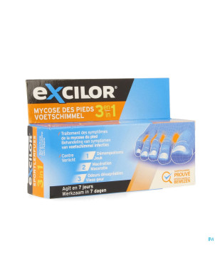 Excilor pied athlete    creme 15ml