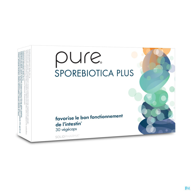 Pure sporebiotica+ v-caps 30  est remplace 4615662