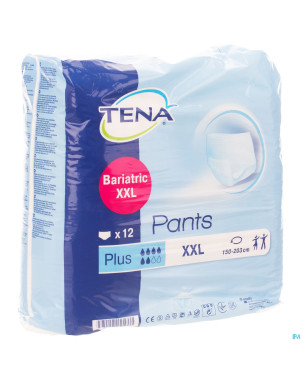 Tena pants bariatric plus xxl 12