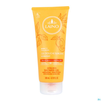 Laino gel douche surgras abricot    200ml