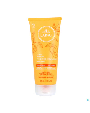 Laino gel douche surgras abricot    200ml