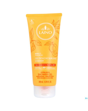 Laino gel douche surgras abricot    200ml