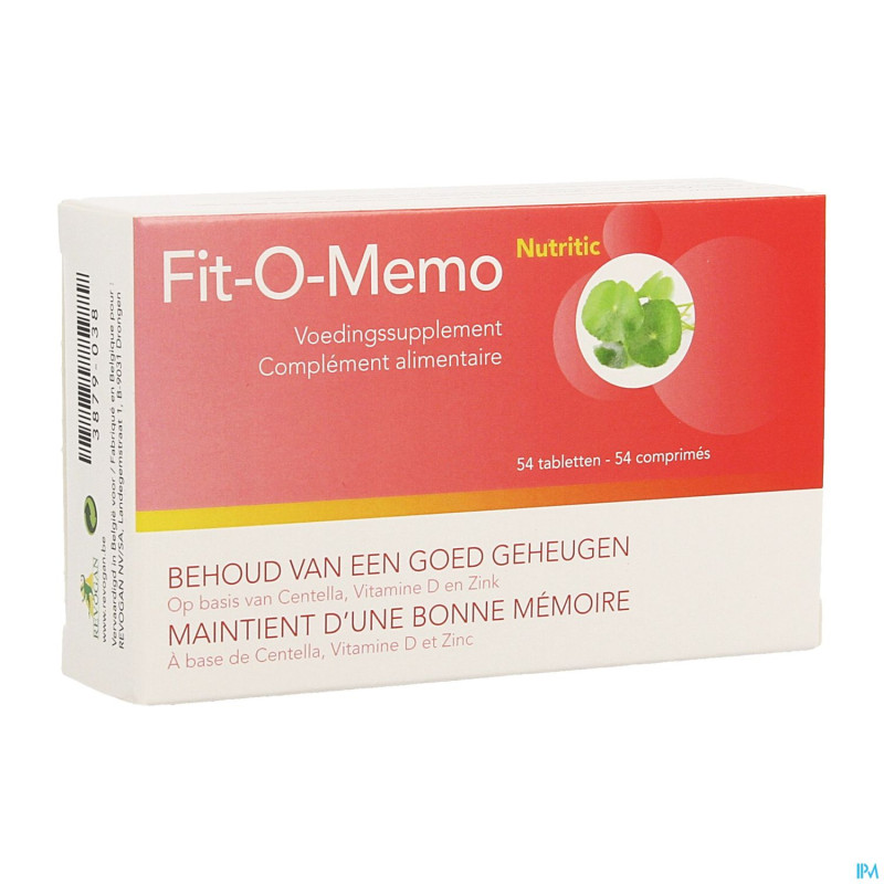 Fit-o-memo nutritic    comp 54 revogan
