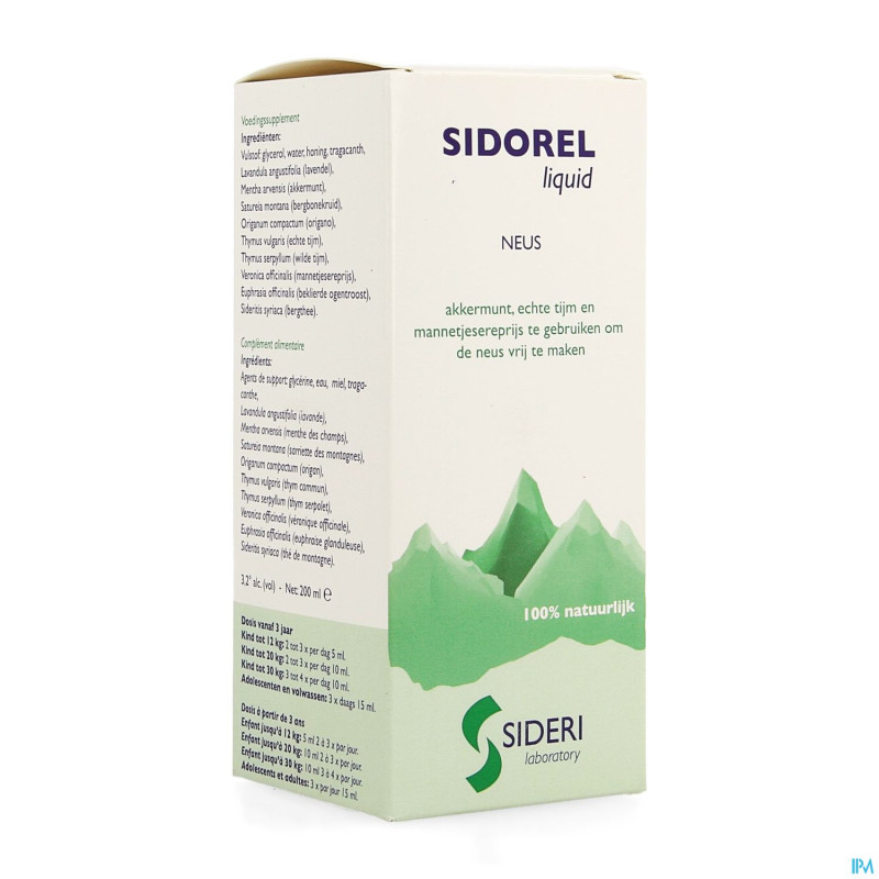 Sidorel liquid    fl 200ml