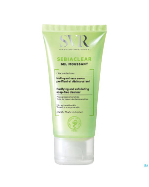 Sebiaclear gel moussant   tube 55ml