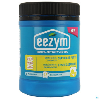 Eezym accelerateur fosse septique sach solubles 26