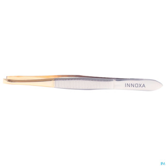 Innoxa pince epil. mors crabe inox gold 8,9cm