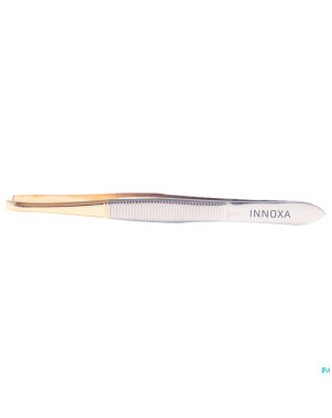 Innoxa pince epil. mors crabe inox gold 8,9cm