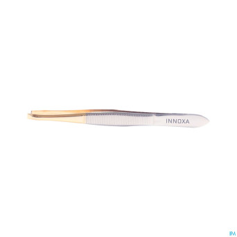 Innoxa pince epil. mors crabe inox gold 8,9cm