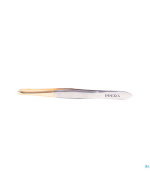 Innoxa pince epil. mors crabe inox gold 8,9cm