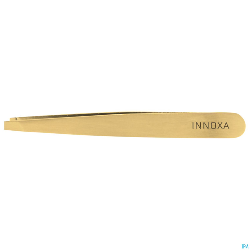Innoxa pince epil. mors biais inox gold 9,6cm