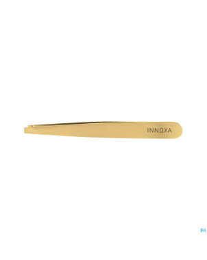 Innoxa pince epil. mors biais inox gold 9,6cm