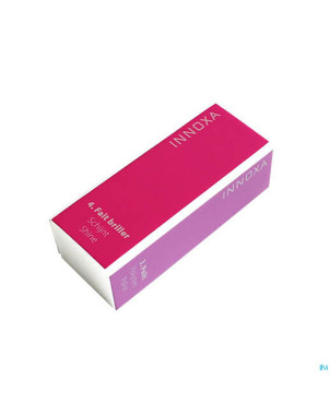 Innoxa lime ongles polissoir 4 faces 9x3,6x2,9cm