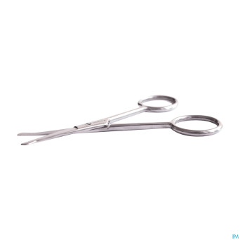 Innoxa ciseau poil nez bout rond inox silver10,8cm