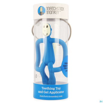 Matchstick monkey anneau blue
