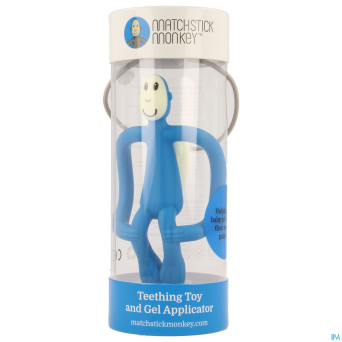 Matchstick monkey anneau blue