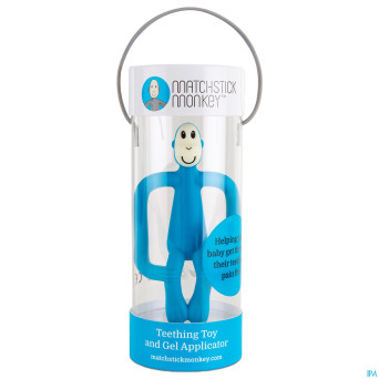 Matchstick monkey anneau blue