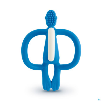 Matchstick monkey anneau blue