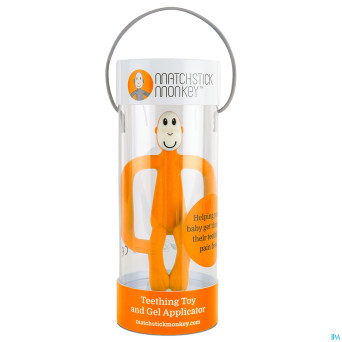 Matchstick monkey anneau orange