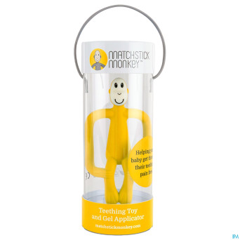 Matchstick monkey anneau jaune