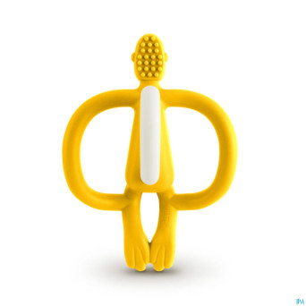 Matchstick monkey anneau jaune
